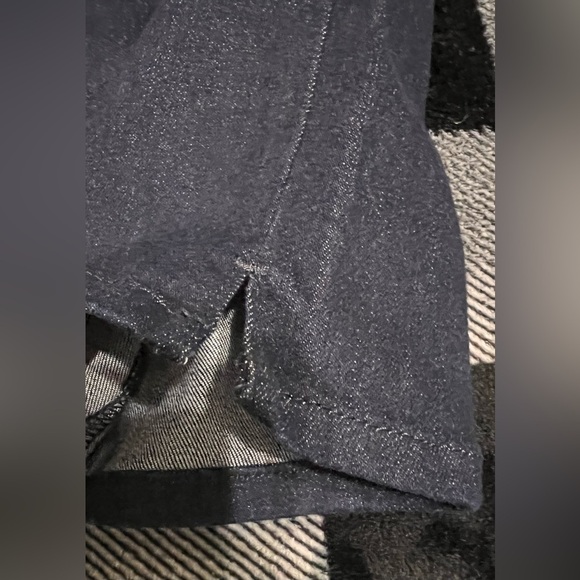 NYDJ NEW Size 14 Women’s Dark wash “Rinse” Pull On Skinny jeans with Ankle Slit - Picture 10 of 12